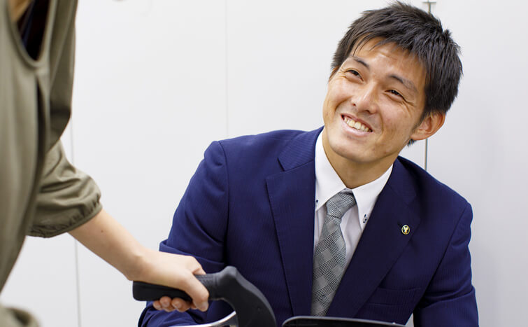 ヒューマンケア事業部 東日本営業部所属 2009年入社）